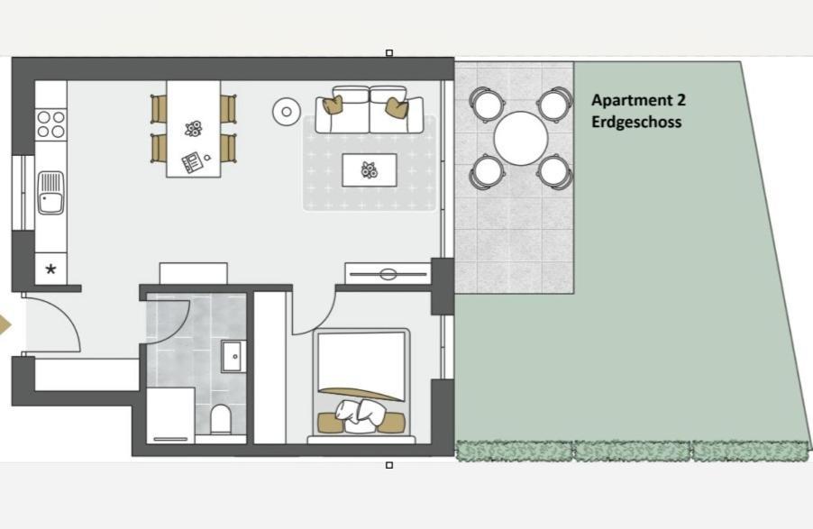 Urban-Apartmenthaus Zwischen Berg Und See ดอร์นเบิร์น ภายนอก รูปภาพ